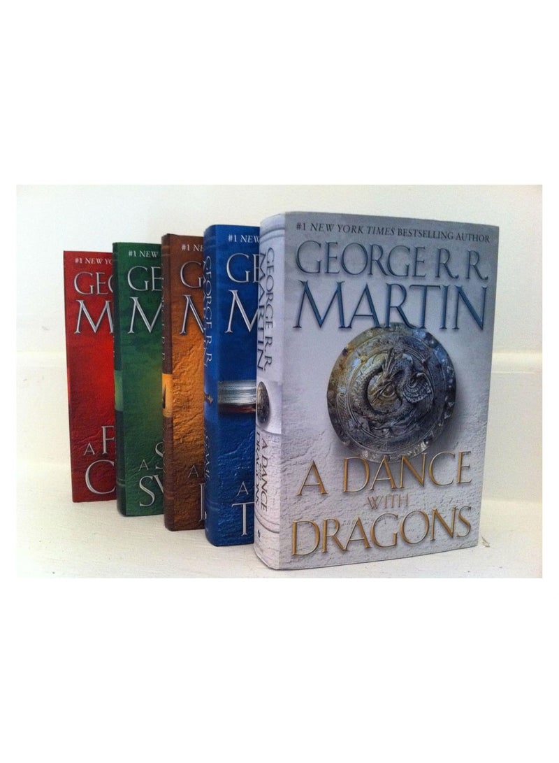 George R. R. Martin's A Game of Thrones 5-Book Boxed Set (Song of Ice and Fire Series): A Game of Thrones, A Clash of Kings, A Storm of Swords, A Feast for Crows, and A Dance with Dragons - Image 2